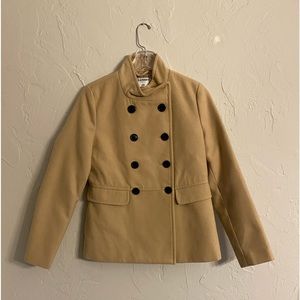 Tan pea coat